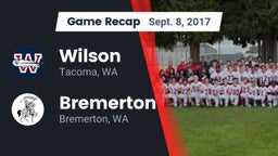 Recap: Wilson  vs. Bremerton  2017