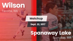 Matchup: Wilson  vs. Spanaway Lake  2017