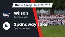 Recap: Wilson  vs. Spanaway Lake  2017