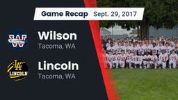 Recap: Wilson  vs. Lincoln  2017