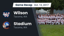 Recap: Wilson  vs. Stadium  2017