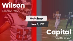 Matchup: Wilson  vs. Capital  2017