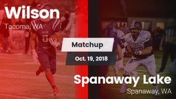 Matchup: Wilson  vs. Spanaway Lake  2018