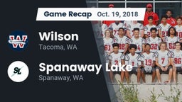 Recap: Wilson  vs. Spanaway Lake  2018