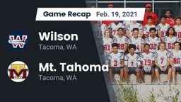 Recap: Wilson  vs. Mt. Tahoma  2021