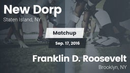 Matchup: New Dorp  vs. Franklin D. Roosevelt 2016