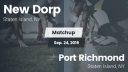 Matchup: New Dorp  vs. Port Richmond  2016