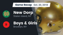 Recap: New Dorp  vs. Boys & Girls  2018