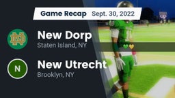 Recap: New Dorp  vs. New Utrecht  2022