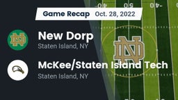 Recap: New Dorp  vs. McKee/Staten Island Tech 2022