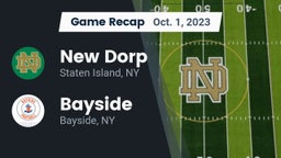 Recap: New Dorp  vs. Bayside  2023