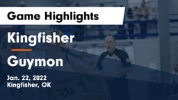 Kingfisher  vs Guymon  Game Highlights - Jan. 22, 2022