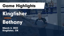 Kingfisher  vs Bethany  Game Highlights - March 4, 2022