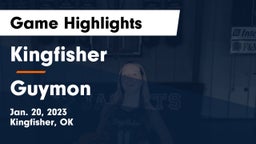 Kingfisher  vs Guymon  Game Highlights - Jan. 20, 2023