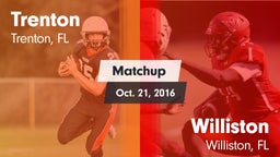 Matchup: Trenton  vs. Williston  2016