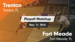 Matchup: Trenton  vs. Fort Meade  2016
