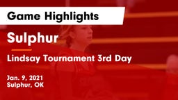 Sulphur  vs Lindsay Tournament 3rd Day Game Highlights - Jan. 9, 2021