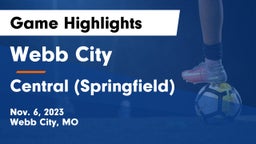 Webb City  vs Central  (Springfield) Game Highlights - Nov. 6, 2023