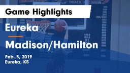 Eureka  vs Madison/Hamilton  Game Highlights - Feb. 5, 2019