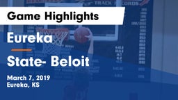 Eureka  vs State- Beloit Game Highlights - March 7, 2019