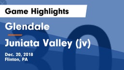 Glendale  vs Juniata Valley (jv) Game Highlights - Dec. 20, 2018