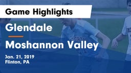 Glendale  vs Moshannon Valley  Game Highlights - Jan. 21, 2019