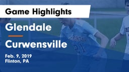 Glendale  vs Curwensville  Game Highlights - Feb. 9, 2019