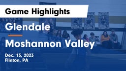 Glendale  vs Moshannon Valley  Game Highlights - Dec. 13, 2023