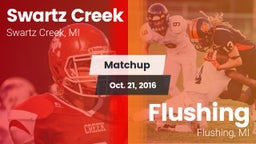 Matchup: Swartz Creek High vs. Flushing  2016