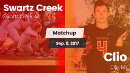 Matchup: Swartz Creek High vs. Clio  2017