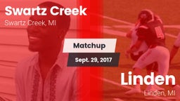 Matchup: Swartz Creek High vs. Linden  2017