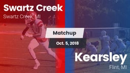 Matchup: Swartz Creek High vs. Kearsley  2018