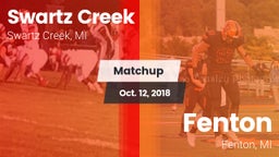 Matchup: Swartz Creek High vs. Fenton  2018