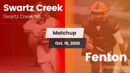 Matchup: Swartz Creek High vs. Fenton  2020
