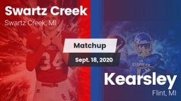 Matchup: Swartz Creek High vs. Kearsley  2020