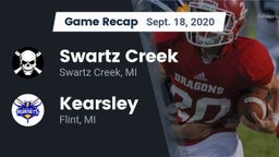 Recap: Swartz Creek  vs. Kearsley  2020