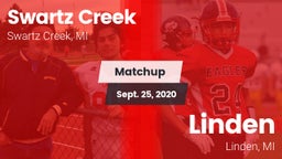 Matchup: Swartz Creek High vs. Linden  2020