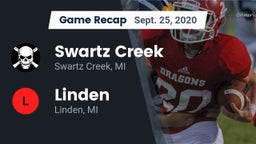 Recap: Swartz Creek  vs. Linden  2020