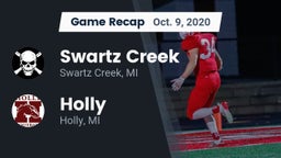 Recap: Swartz Creek  vs. Holly  2020