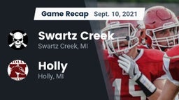 Recap: Swartz Creek  vs. Holly  2021