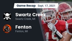 Recap: Swartz Creek  vs. Fenton  2021