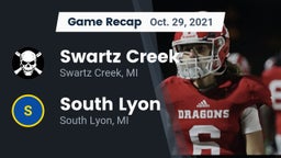 Recap: Swartz Creek  vs. South Lyon  2021