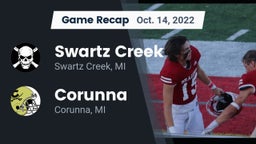 Recap: Swartz Creek  vs. Corunna  2022