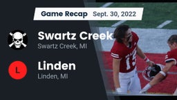 Recap: Swartz Creek  vs. Linden  2022