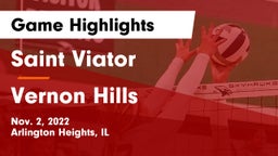 Saint Viator  vs Vernon Hills  Game Highlights - Nov. 2, 2022