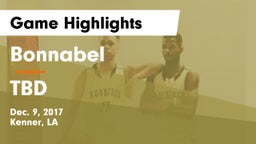 Bonnabel  vs TBD Game Highlights - Dec. 9, 2017