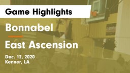 Bonnabel  vs East Ascension  Game Highlights - Dec. 12, 2020