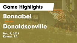 Bonnabel  vs Donaldsonville Game Highlights - Dec. 8, 2021