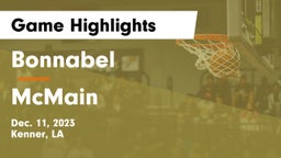 Bonnabel  vs McMain  Game Highlights - Dec. 11, 2023