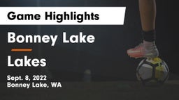 Bonney Lake  vs Lakes  Game Highlights - Sept. 8, 2022